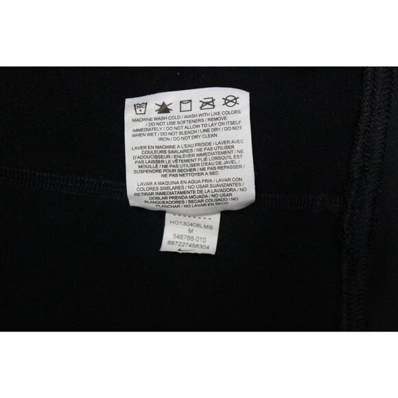 Nike Pro women's black fleece lined Dri-Fit athletic workout hoodie pullover M - Picture 11 of 11